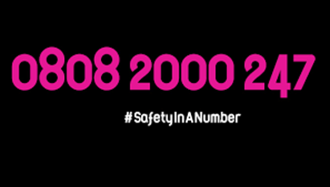 0808 2000 427. #Safetyinanumber
